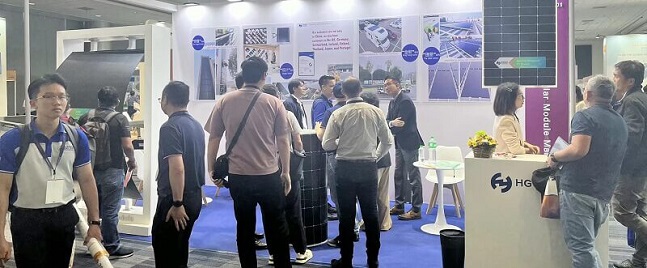 HG GROUP Showcases Innovative Flexible Solar Modules at Solar & Storage LIVE Philippines 2024